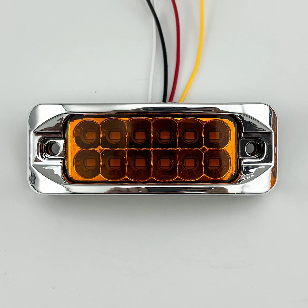 Новый 2 шт. передний и задний боковой фонарь для грузовика DRL работающий