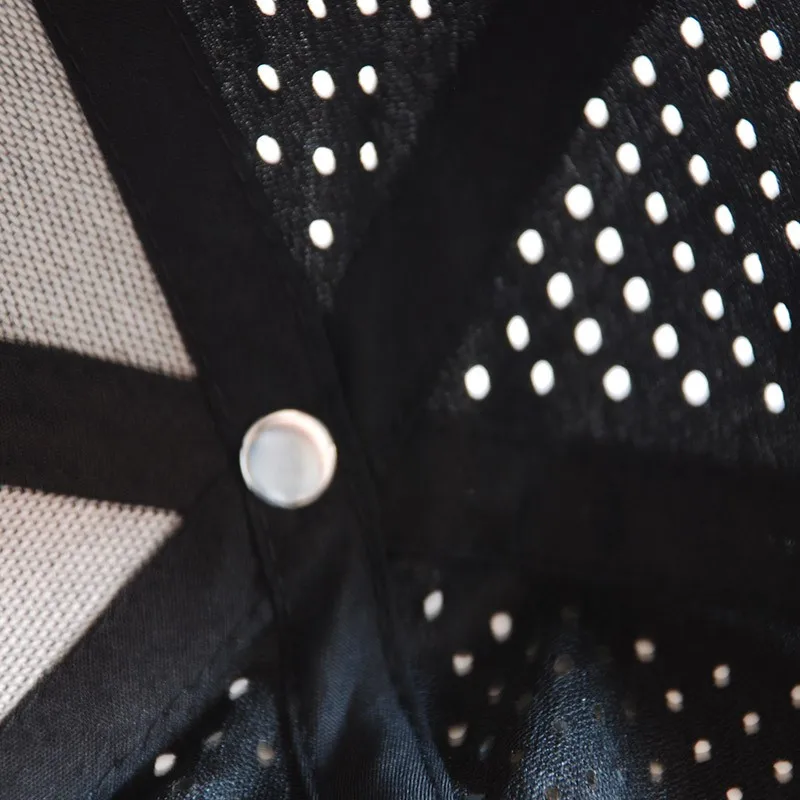 Golf Hat - Perforated Adjustable Cap for Men and Women Made of Durable Non Fading Polyester Material Prevents Stains & Odor