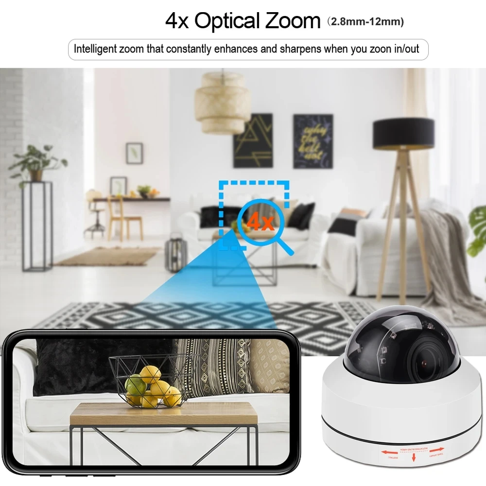 Рисунок 4 - IP-камера ICSEE, 5 Мп, POE, PTZ,