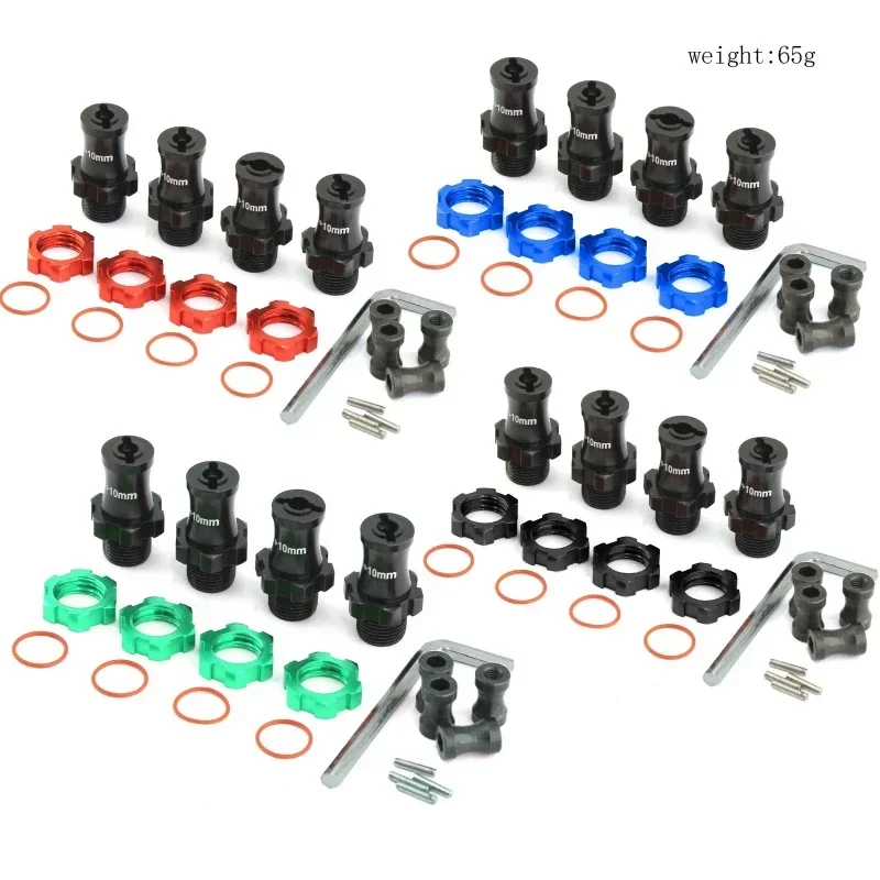 Металлический удлиненный адаптер шестигранной ступицы колеса 17 мм для Trxs Slash 2WD