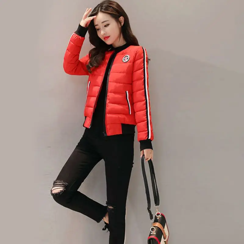 2022 Winter Cotton-Padded Coat Women's Short Warm Cotton-Padded Clothing Thin Loose Cotton Jacket Coat Women Clothing Korean