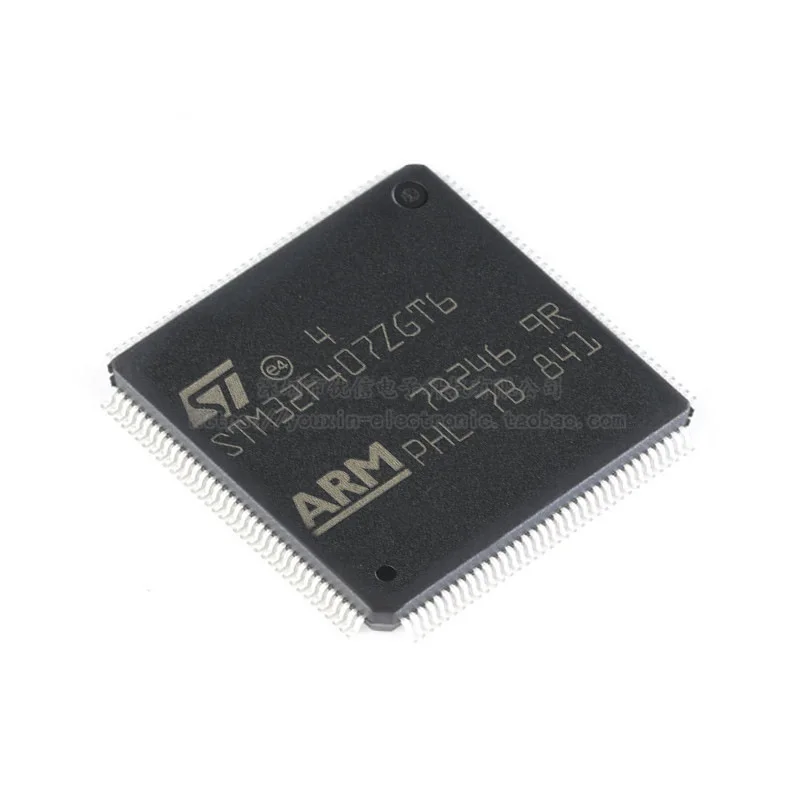 

Original STM32F407ZGT6 LQFP-144 ARM Cortex-M4 32-bit microcontroller MCU