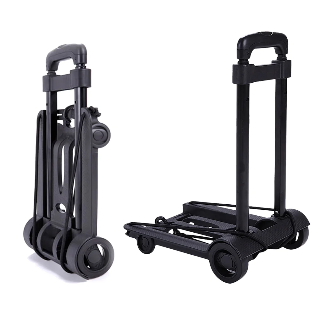 

1pc Carry Cart Premium Foldable Load Capacity Cart Shopping Cart for Outdoor Shopping