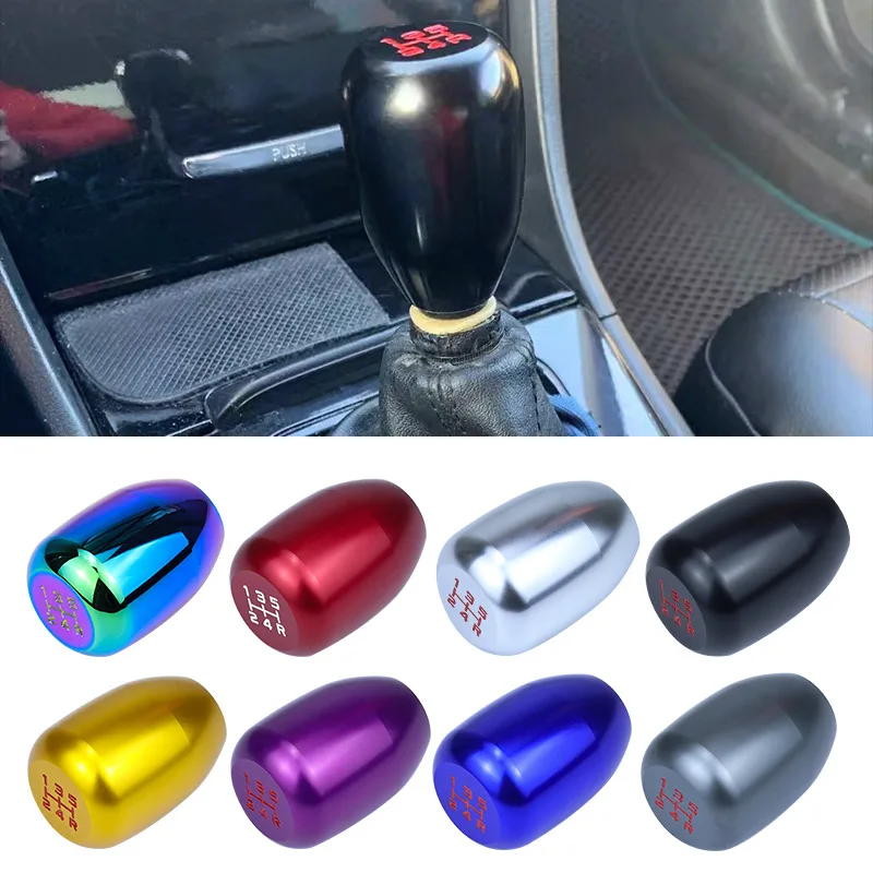 

Ручная ручка переключения передач, 5-скоростная ручка переключения передач 8 мм, 10 мм, 12 мм, алюминиевая Автомобильная черная трансмиссия для...