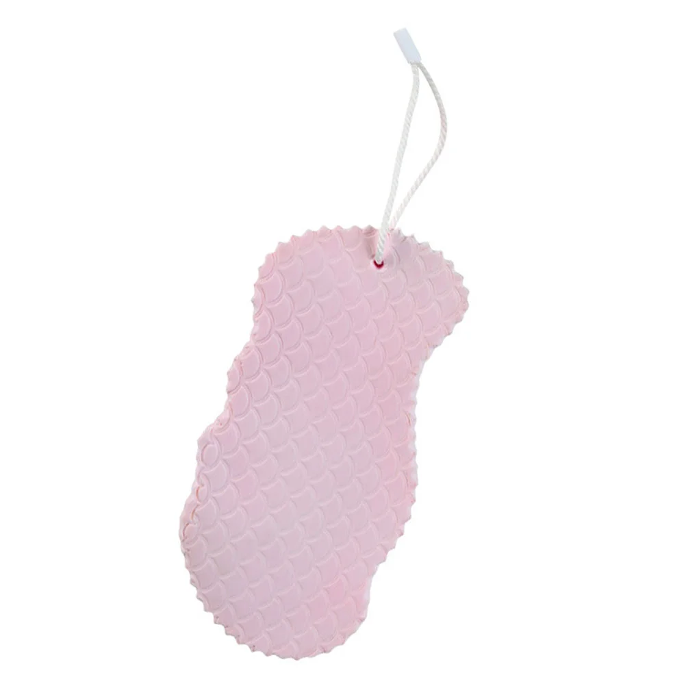 

Convenient Sponge Back Scrubber Supple Bathing Rubbing PVA Sponge for Babies