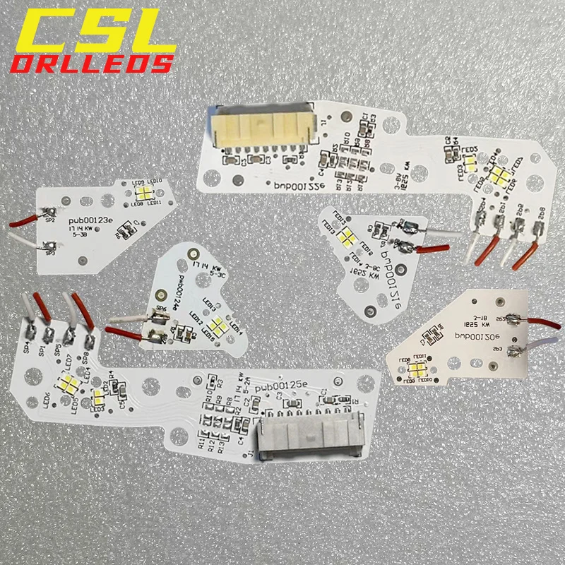 Дневные ходовые огни для Tesla модель S DRL цвет красный синий янтарный желтый