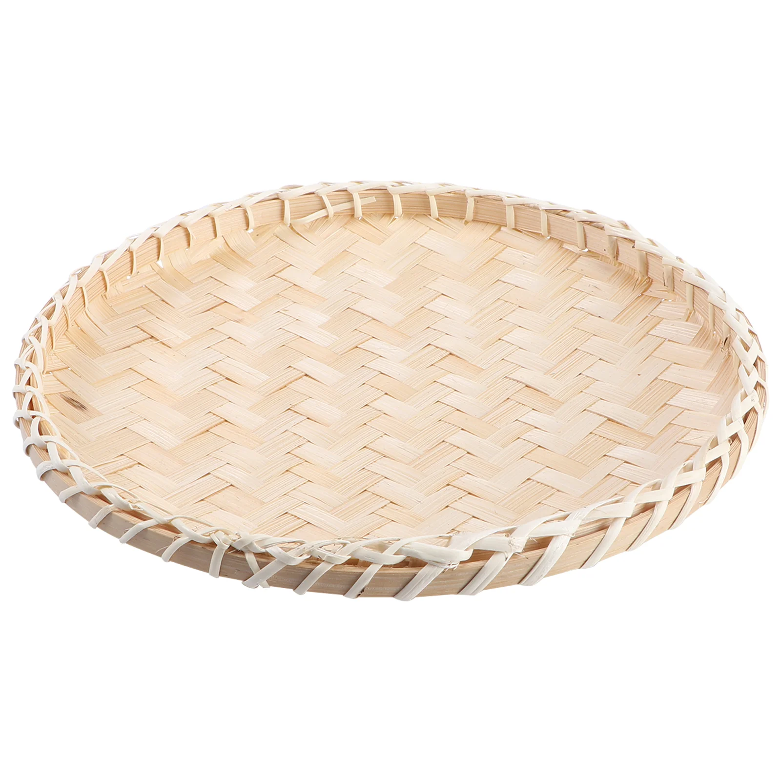 

Weave Basket Bamboo Woven Basket Food Storage Basket Food Storage Serving Tray Woven Bamboo Basket
