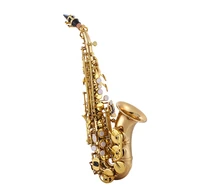 high quality cheap clear lacquer curve bell soprano saxophone jyss100