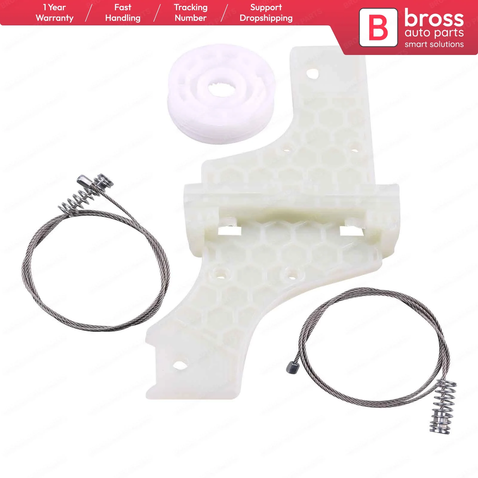 

Запчасти для автомобилей Bross BWR1163FBA, комплект для ремонта электростеклоподъемника, задняя левая дверь для Peugeot 508 2010-подходит, доставка из Вел...