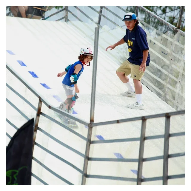 Летняя искусственная снежная спортивная поверхность СНЕЖНАЯ МОKEY Сухой лыжный