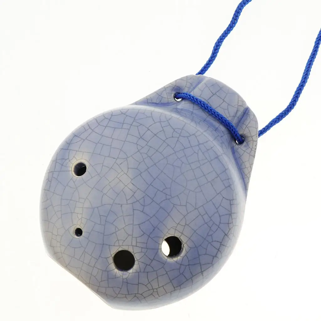 Ocarina коллекционный сувенир 6 отверстий альт настроенный музыкальный инструмент
