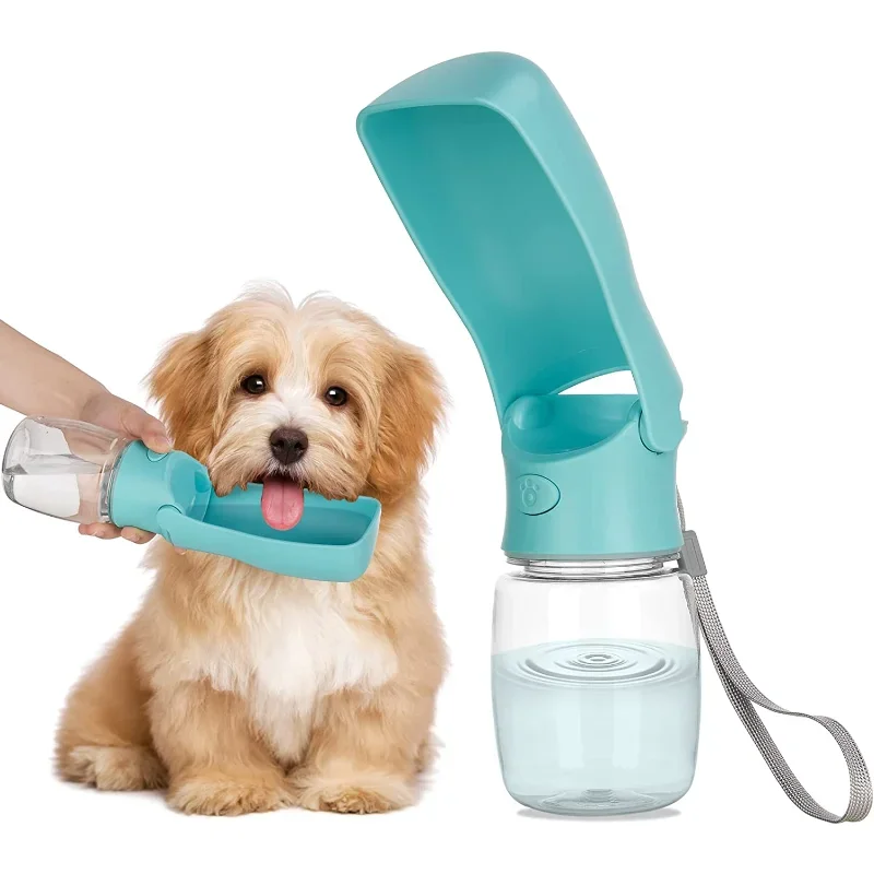 

Бутылка для воды для собак-складной дозатор воды для прогулок на открытом воздухе, портативная бутылка для воды для домашних животных для путешествий, герметичная, без БФА