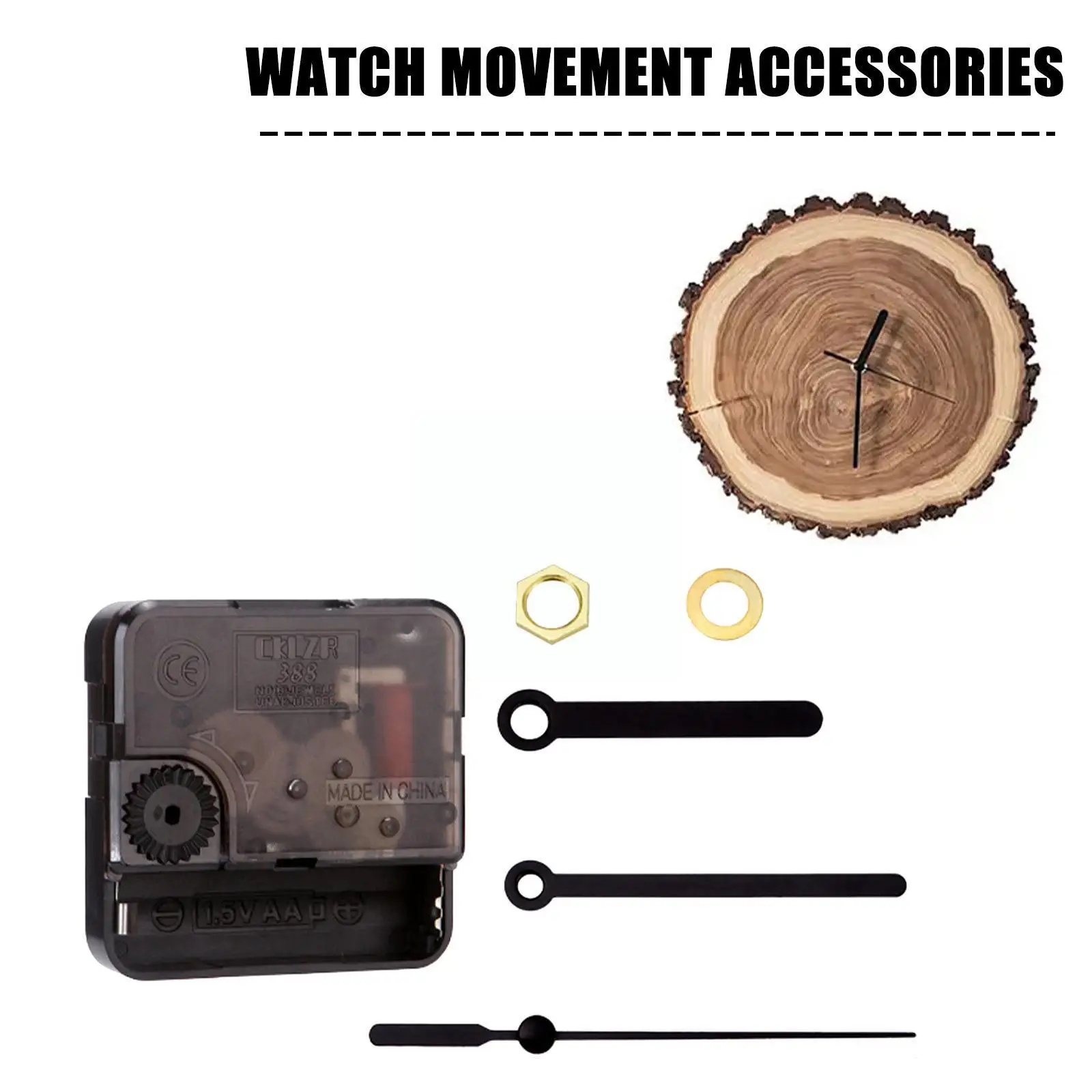 

Professional Quartz Wall Clock Movement Cross Stitch Decorative Kit Parts Clock DIY Accessories Wall Tool Repair W7B8