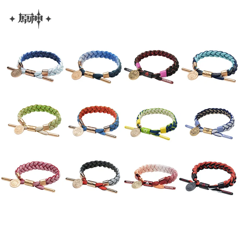 Браслет Genshin Impact Merch miHoYo Furina Neuvillette Diluc Wanderer toughnari нашида