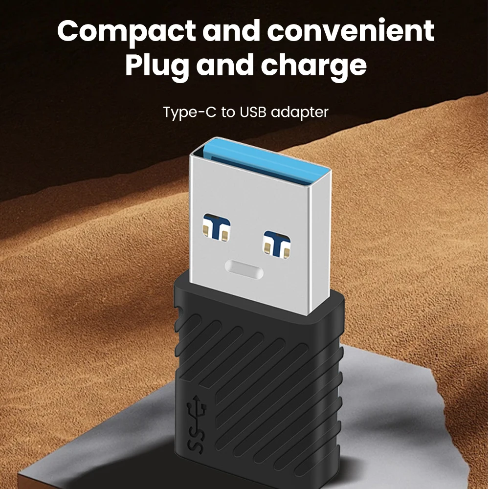 Фото Адаптер Type C - USB3.0 OTG, зарядное устройство, конвертер USB C (женский) в USB (мужской), передача данных для Xiaomi, Samsung, Huawei, USB Type C OTG №4