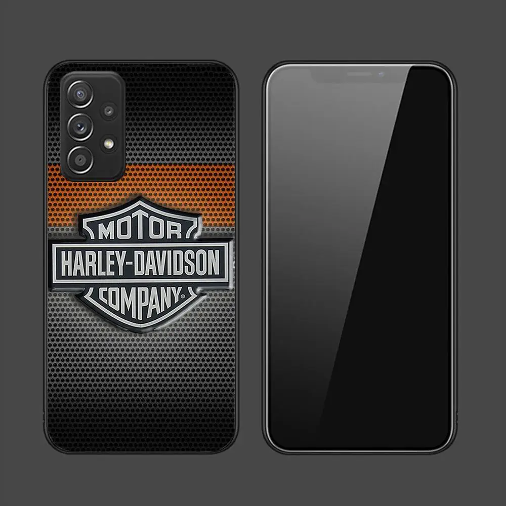 Harleys Davidsons Logo Design Phone Case For Samsung Galaxy A13 A52 A53 A73 A32 A51 A22 A12 A20e A50 A21 A72 A70 S 4G 5G Covers