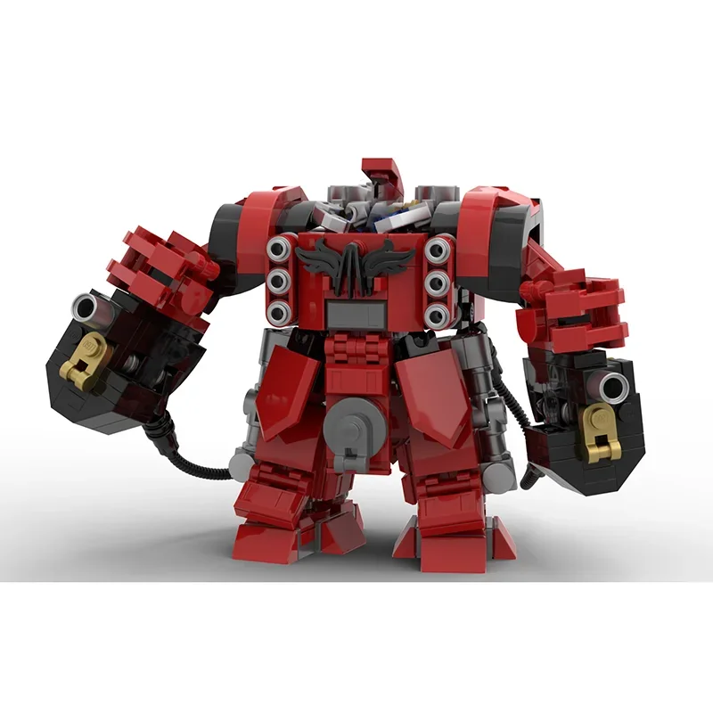 Популярные игры модель Moc строительные кирпичи молоток боевой мех коллекция