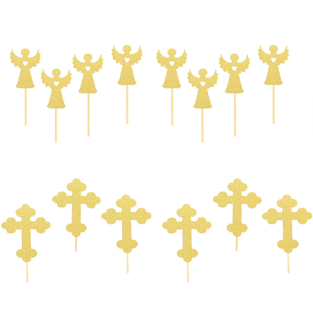 

24pcs Cupcake Picks Paper Cake Decorations