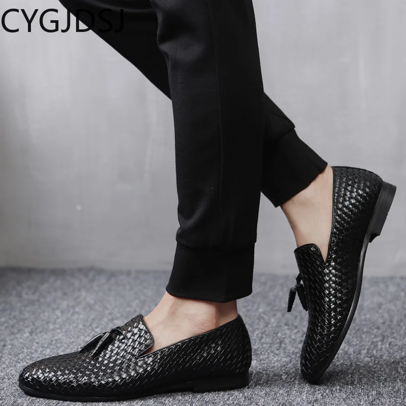 

Leather Casual Shoes CLASSIC Loafers Men Oxfords The Office Italiano Slip on Shoes Men Office 2023 Formal Shoes for Men 48 туфли