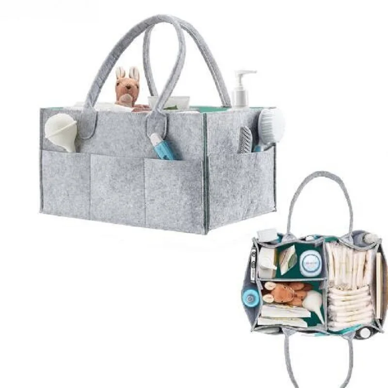 

Baby Diaper Caddy Organiser Gift Kid Toys Portable Storage Bag for Car Travel Changing Table Organizer SN-58