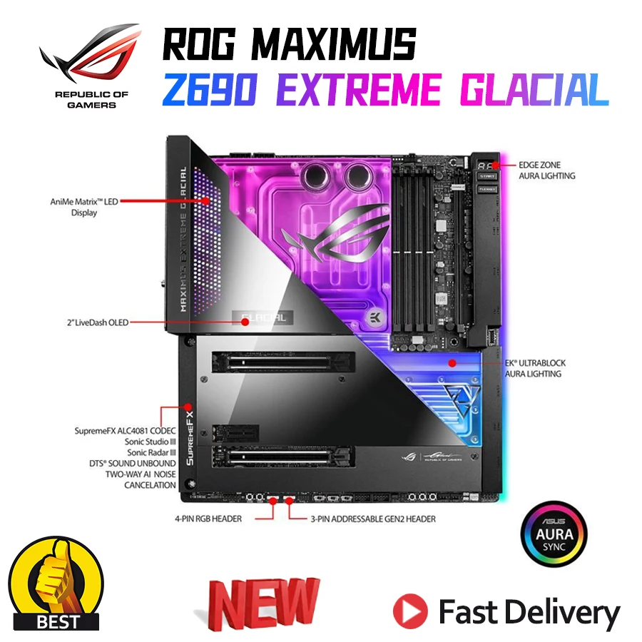 Рисунок 4 - Материнская плата LGA 1700 DDR5 ASUS ROG MAXIMUS Z690