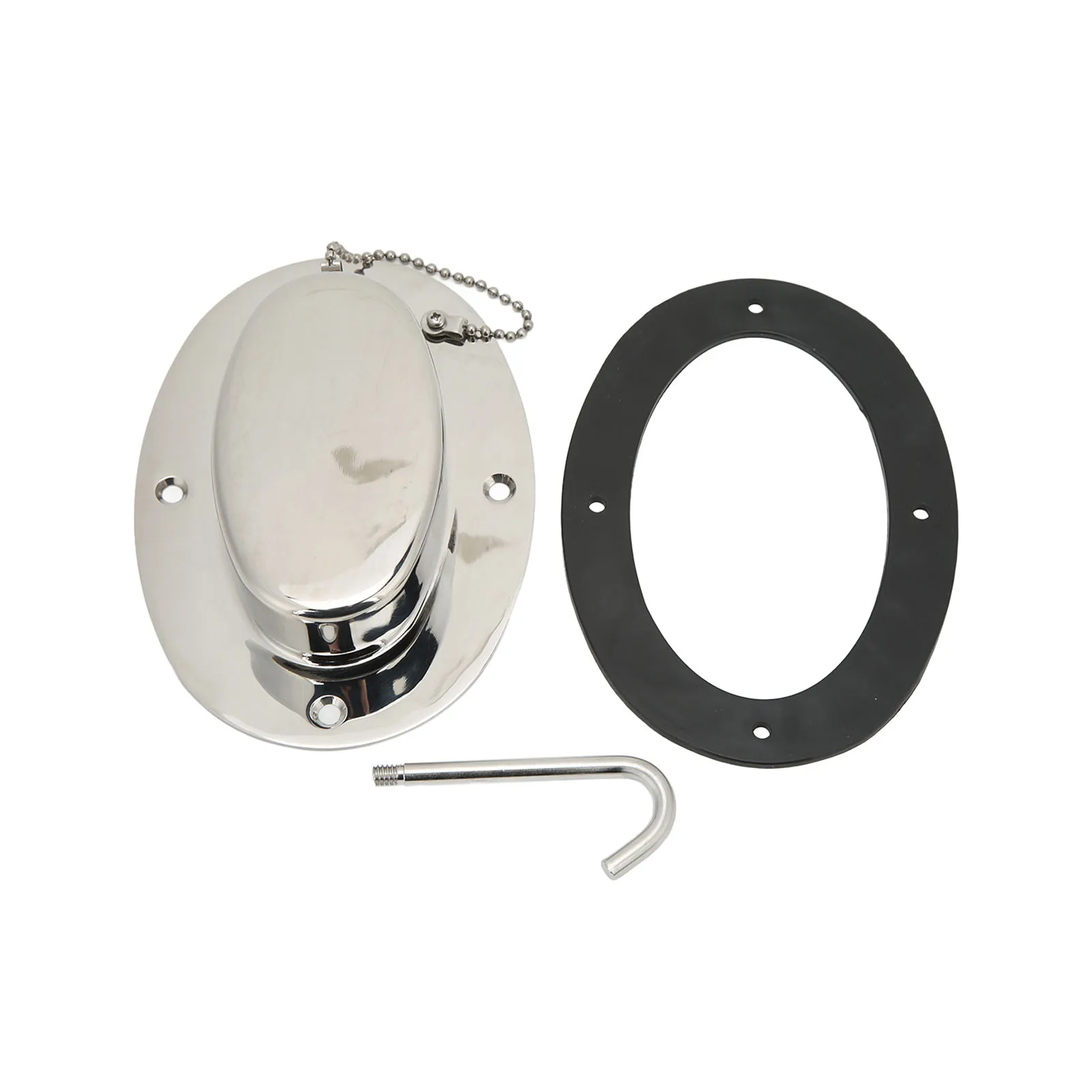 Цепная труба из нержавеющей стали 304 с резиновой прокладкой 6 32x4 47 дюйма отверстие