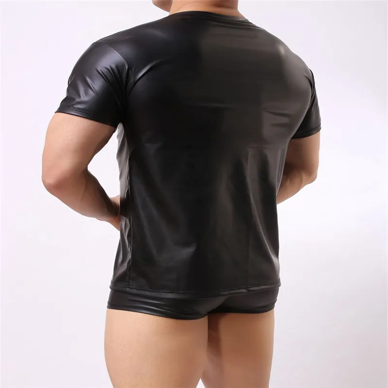 

3845-R-Summer short-sleeved t-shirt men's loose men's clothing