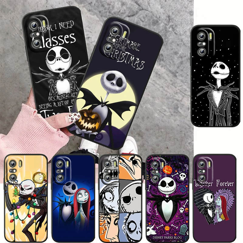 

Night Before Christmas For Redmi K60 K50 K40 K30 K20 Go S2 8A 7A 6Pro 5 Plus 5G Silicone Soft Shockproof Black Phone Case