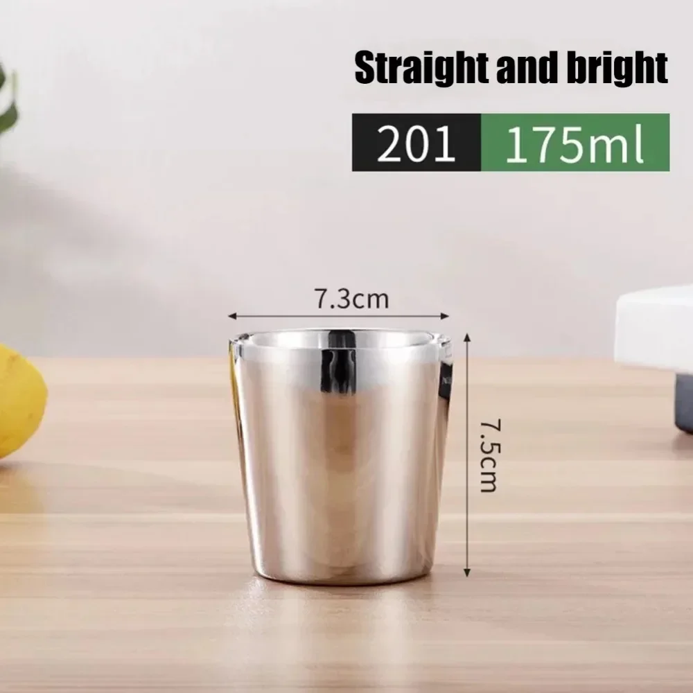 1/2 комплекта 175 мл портативная кружка двухслойная 220 для кемпинга пешего туризма