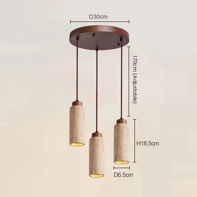 

Подвесной светильник Juhaw, 3 головы, желтый мрамор