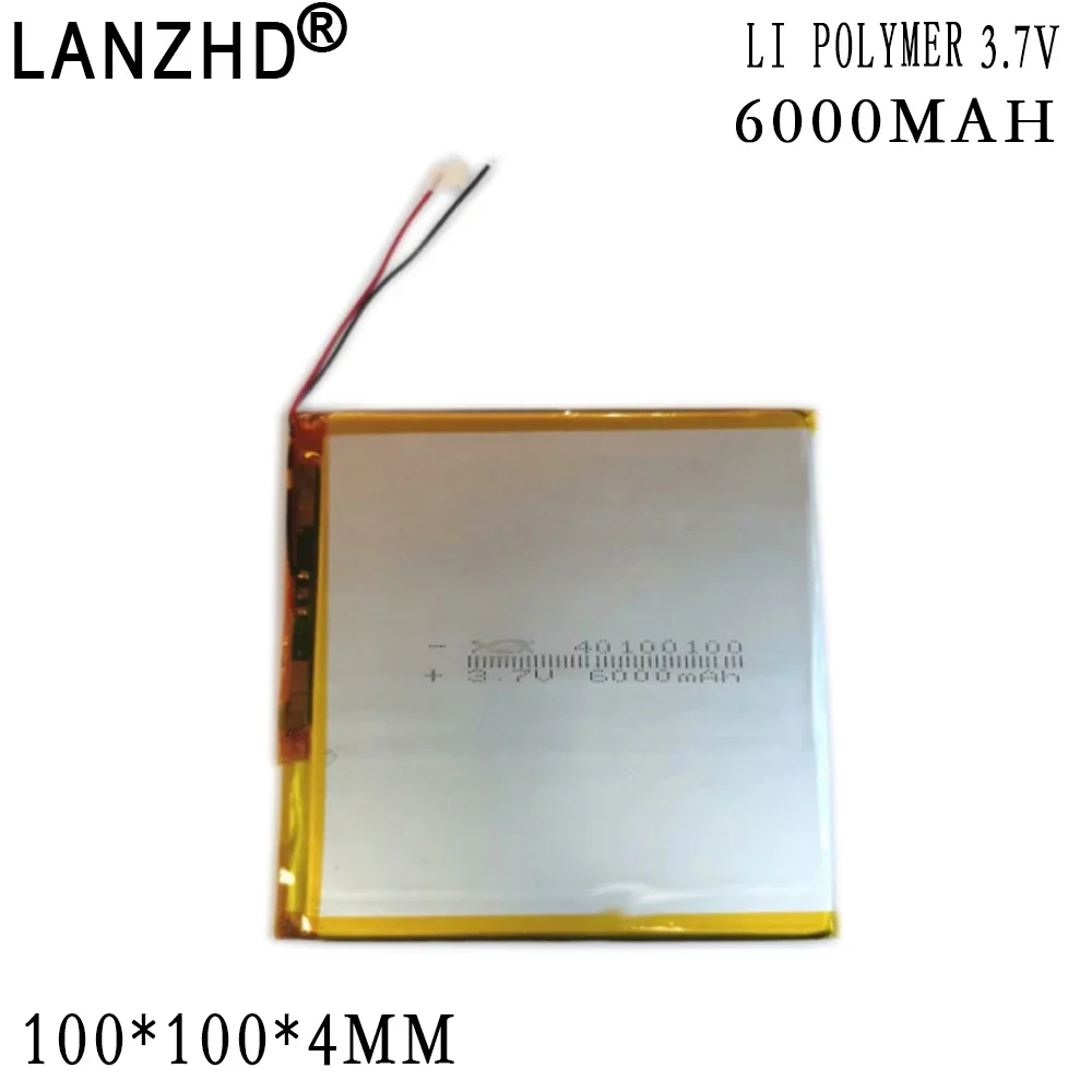 Литий-ионный аккумулятор для планшетного ПК 7 дюймов 8 9 40100100 100*100*4 мм