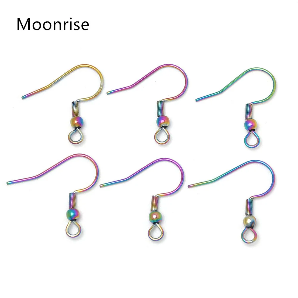 Серьги-крючки из нержавеющей стали 316 30 шт