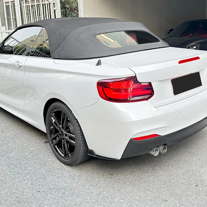 Для BMW 2 серии F22 F23 M Sport 2015 2016 2017 2018 2019 Автомобильный задний бампер диффузор боковой