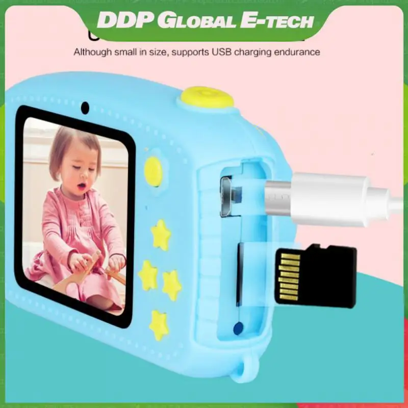 

X9p 1080p Creative Camera 600 Mah Kids Camera 13 Million Pixel Digital Camera Birthday Gift Cartoon 2.0 Inch Screen