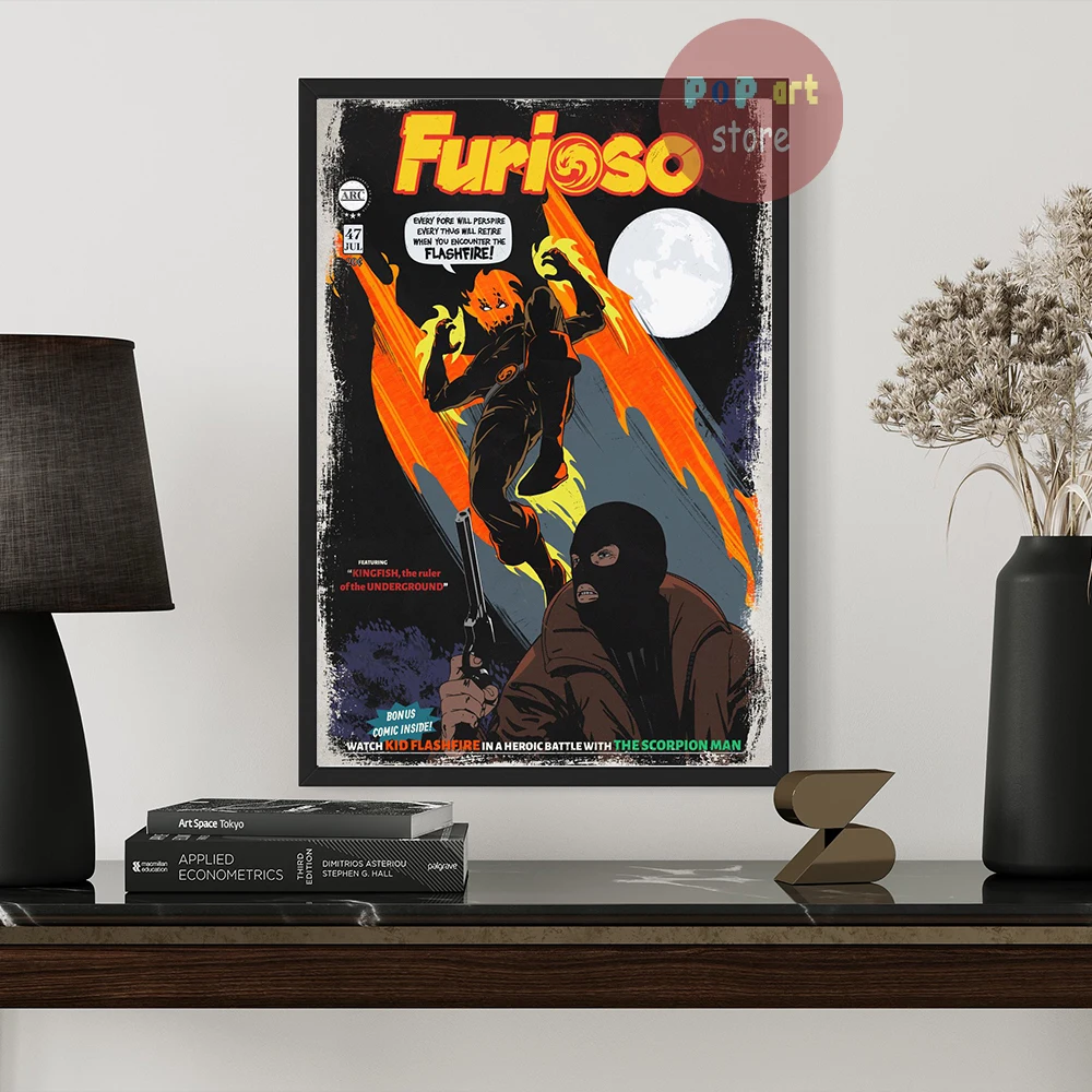 Far Cry 6 комиксов Juan плакат печать на холсте винтажный комикс в ретро стиле даль