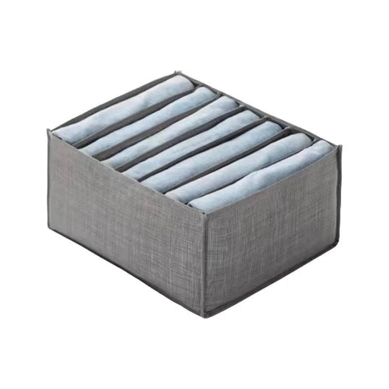 

Underwears Sock Storage Closet Organizer Artifact Finishing Box Drawer Divider Jeans Sweater Bras Clothes Wardrobe Storage Box