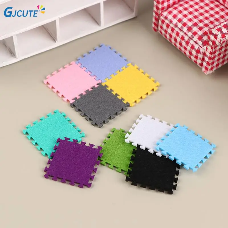 

6 шт., мини-коврик для кукольного домика