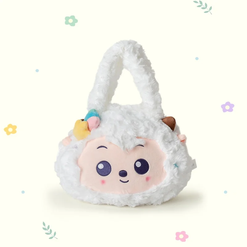 Подлинная приятная Коза и Большой Волк Weslie Tibbie Paddi плюшевая ручная сумка через