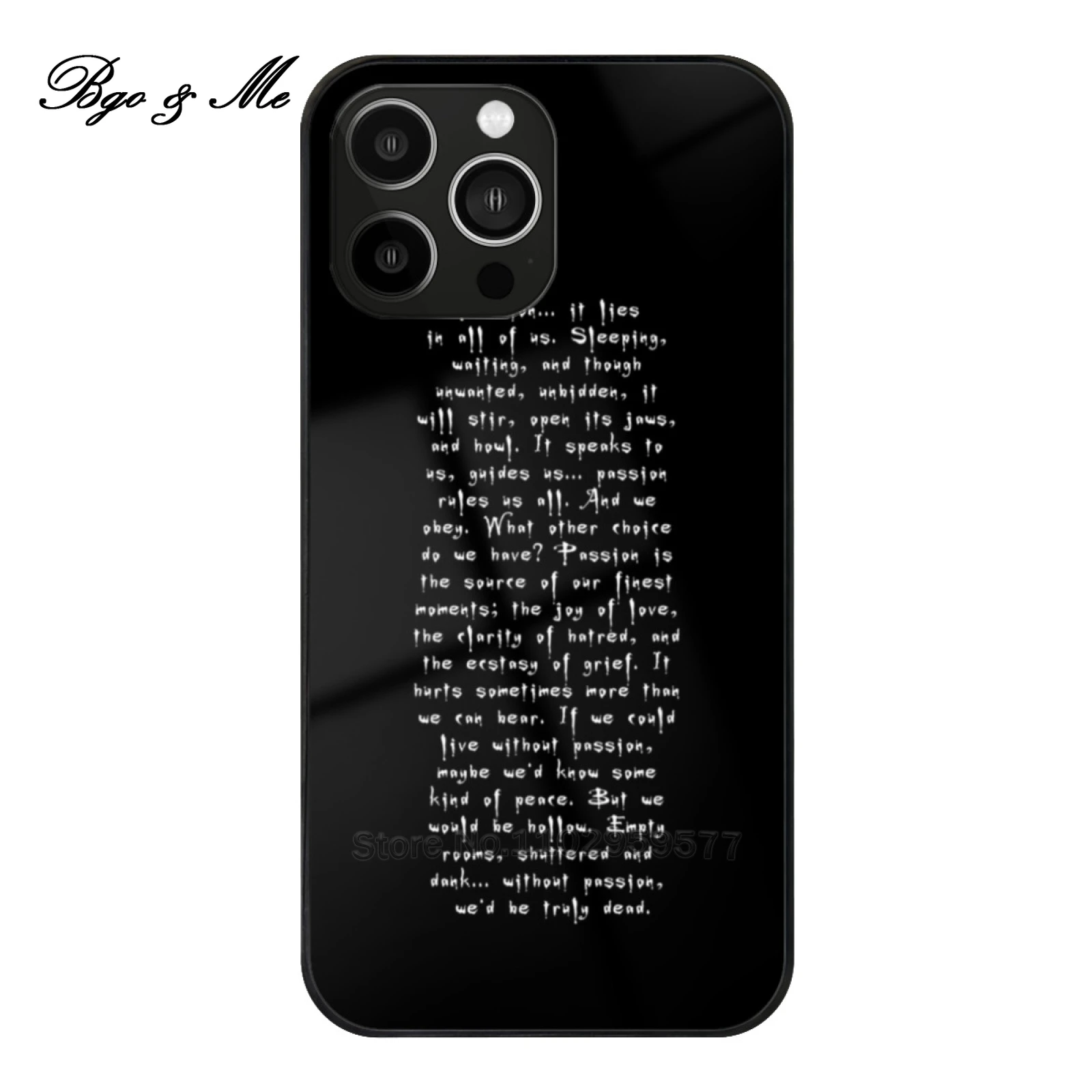

Passion Luxury Tempered Glass Case For Iphone 15 14 13 12 Pro Max Soft Cover Buffy The Vampire Btvs Vampire