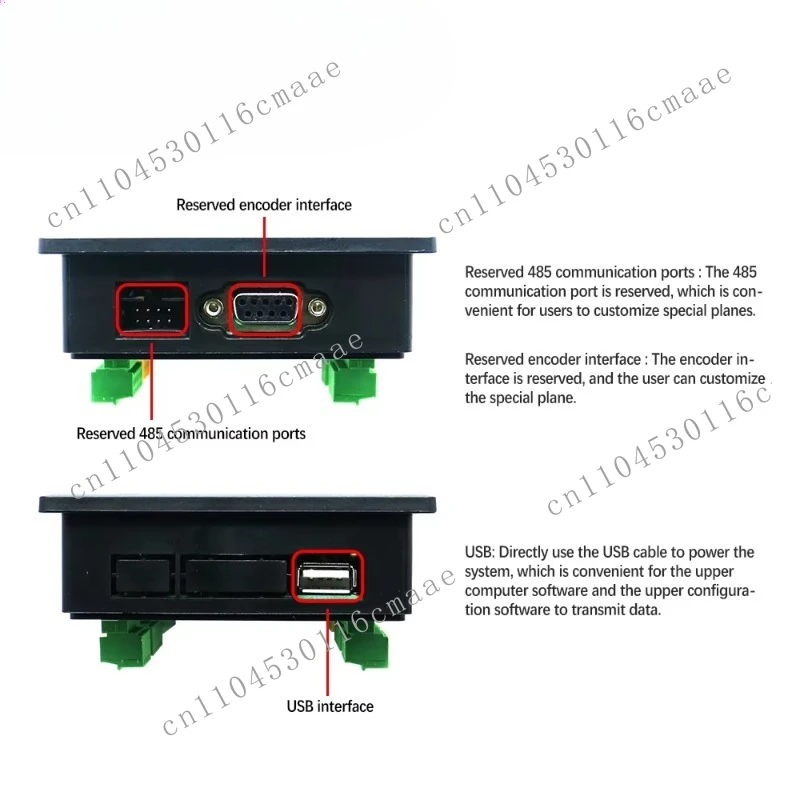 Фото Система числового программного управления движением (ЧПУ) TC5510V TC5520V TC5530V TC5540V с 4 осями для управления серво- и шаговыми двигателями. №3