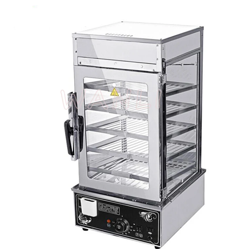 

220V 1.2KW Steam Buns Furnace Commercial Desktop Insulation Steaming Box Steamed Buns Steamer Steaming Furnace