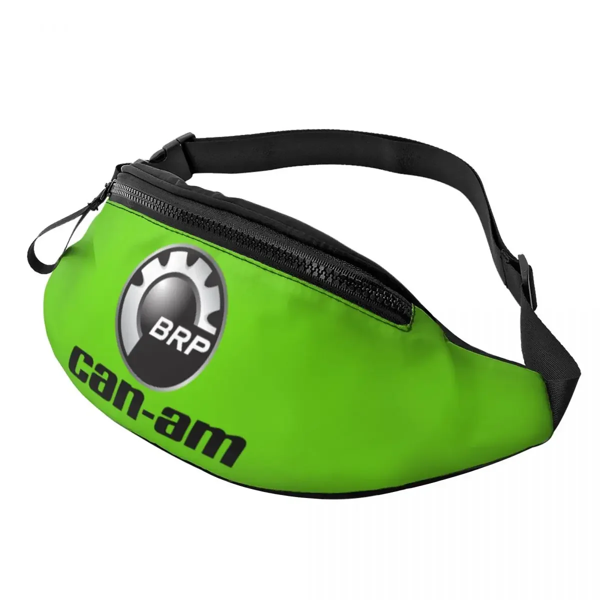 

Casual BRP ATV Can Am Logo Fanny Pack for Traveling Women Men Crossbody Waist Bag Phone Money Pouch