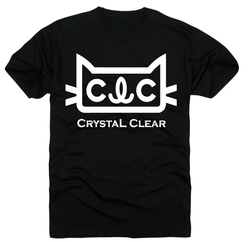 Кристально прозрачная KPOP CLC CRYSTALC футболка Будьте готовы к KCON-быстрая доставка!