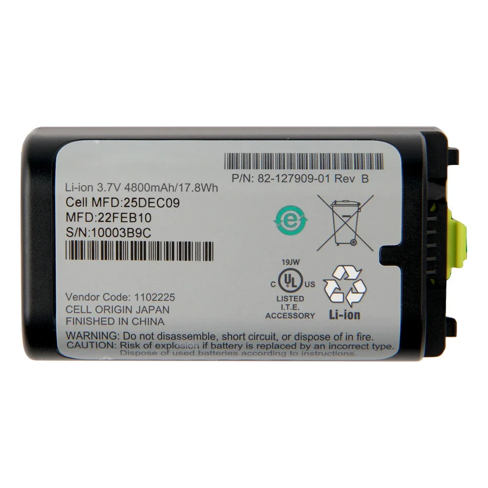 Фото Сменный аккумулятор емкостью 4800 мАч 82- 127909 -01 для Motorola MC3090 MC3070 MC3190 MC3100 55- 060112 -05 Аккумулятор для мобильного портативного компьютера №3