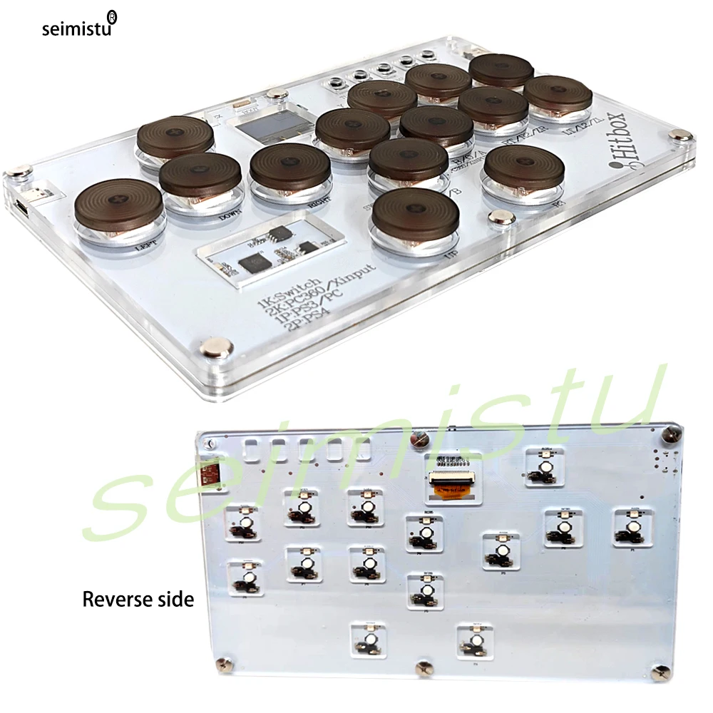 Hitbox аркадный джойстик для ПК/Android WASD клавиатура боевой контроллер PS4 Геймпад