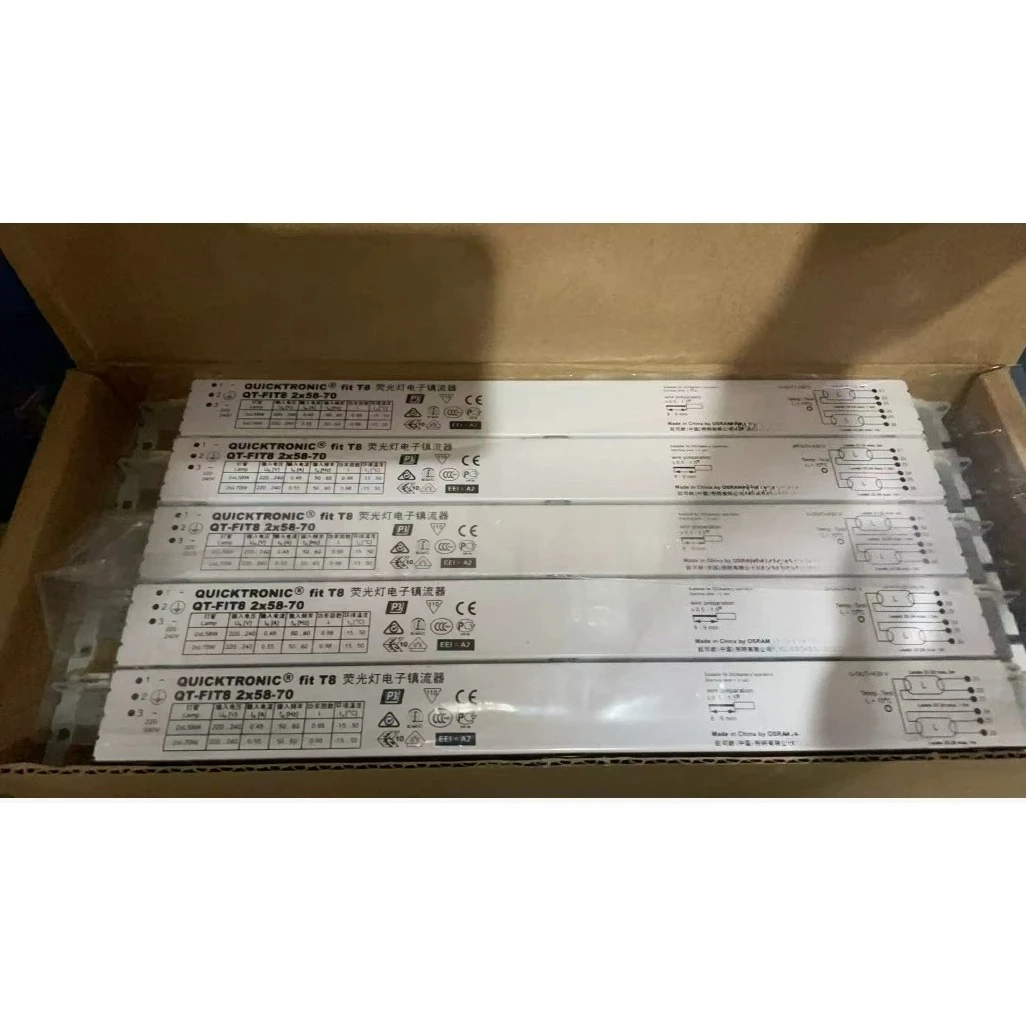 Фото Электронный балласт для ламп OSRAM стандартного типа QT-FIT T5 T8, универсальный, с поддержкой 2:1 (2 лампы на 1 балласт), 2*54-58 Вт. №4
