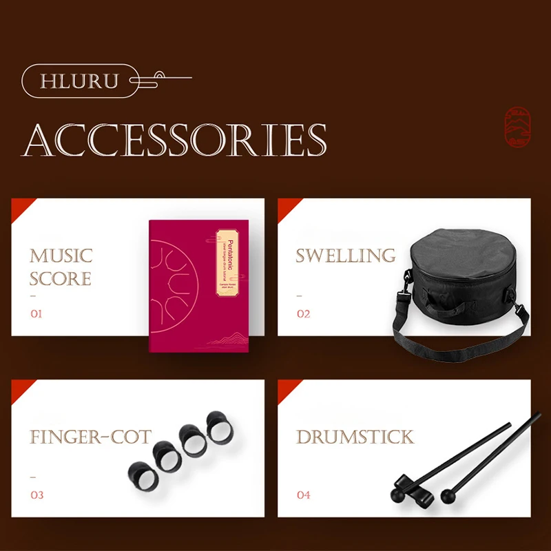 Стальной барабан для языка hlulu Glucophone 10 дюймов 11 заметок Музыкальный с тоном