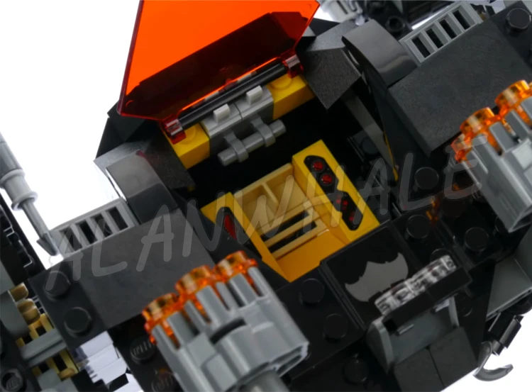 646 шт. Super Fighter Knightcrawler туннельная атака 10845 строительные блоки игрушка совместимая