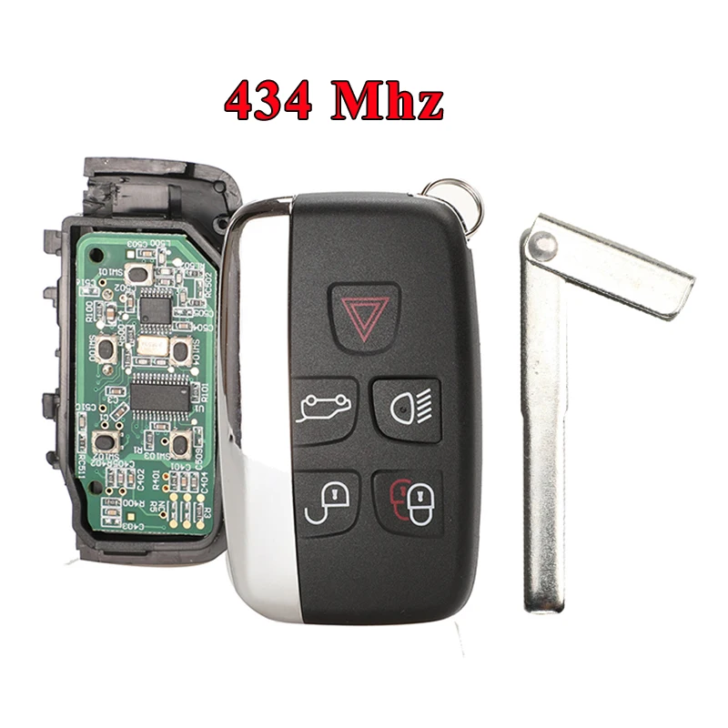 

Jingyuqin 315/434 МГц автомобильный дистанционный смарт-брелок подходит для Jaguar для Land Rover Discovery 4 Freelander Range Rover Sport Evoque NoLOGO