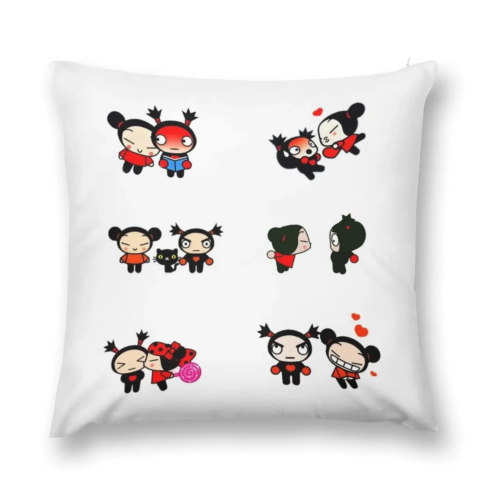 pucca and garu Pack Декоративная подушка Роскошные декоративные наволочки